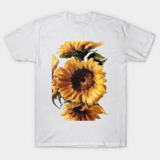 Sunflower painting T-Shirt